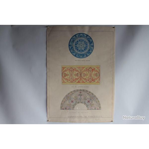 Dessin original Art Nouveau