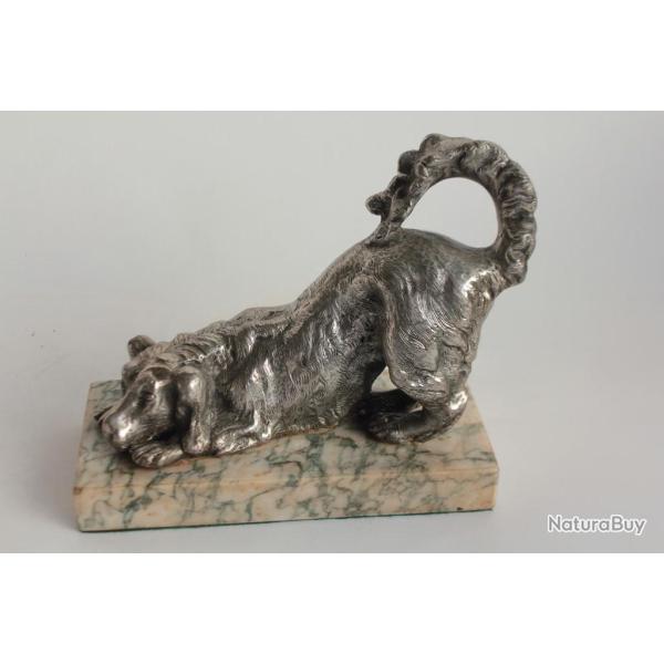 Sculpture Chien de chasse 1900