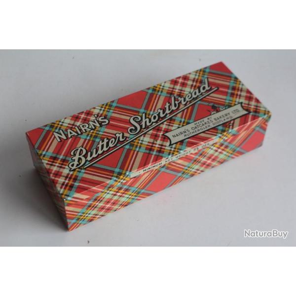 Bo�te t�le Tartan Nairn's Butter Shortbread Scotland