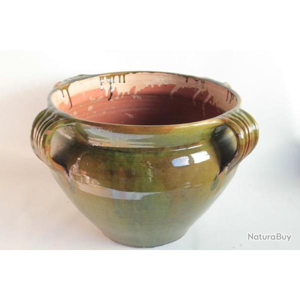 Grande Jardini�re terre cuite verniss�e Provence France