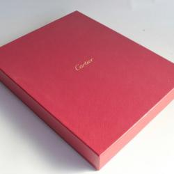 CARTIER Bo&icirc;te carton 28,5x22x4 cm