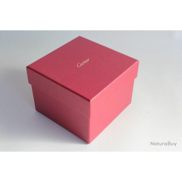 CARTIER Boite carton 11x11x8,5 cm