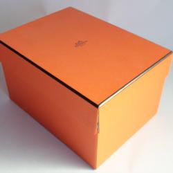 HERMES Boite carton orange 23x17x13,5 cm