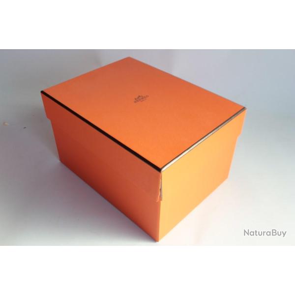 HERMES Boite carton orange 23x17x13,5 cm