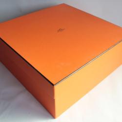 HERMES Boite carton orange 43x43x18 cm Sac Kelly Birkin