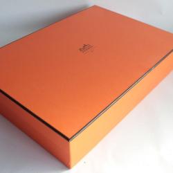HERMES Boite carton orange 44x31x8,5 cm
