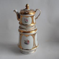 Tisani&egrave;re porcelaine Vieux Paris XIXe si&egrave;cle