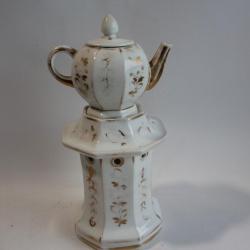 Tisani&egrave;re porcelaine Vieux Paris XIXe si&egrave;cle