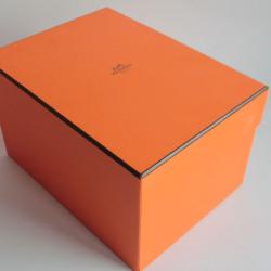 HERMES Boite carton orange 23x17x13 cm