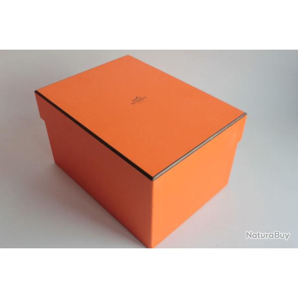 HERMES Boite carton orange 23x17x13 cm