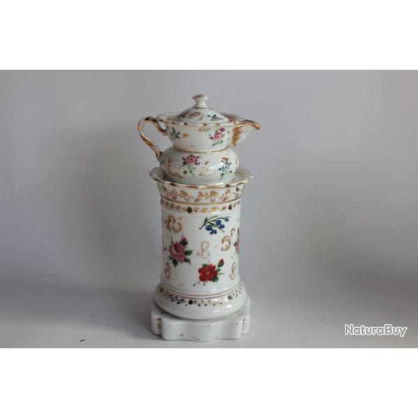 Tisani�re porcelaine XIXe si�cle