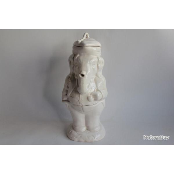 Tisani�re c�ramique figurative �l�phant