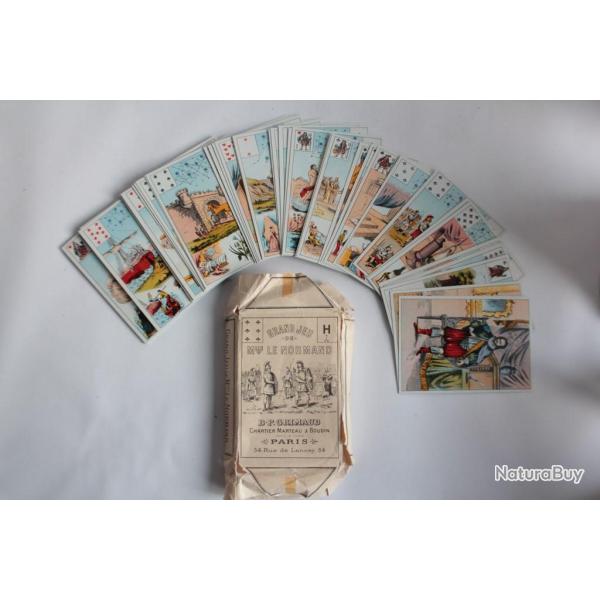 Grand jeu de Mlle Lenormand 54 cartes B.P. Grimaud