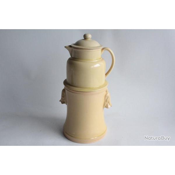 Laiti�re veilleuse fa�ence proven�ale E. Bonnet Apt XIXe si�cle