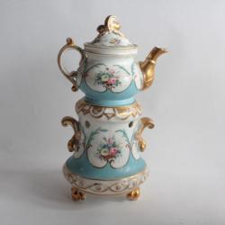 Tisanière porcelaine de Paris XIXe siècle