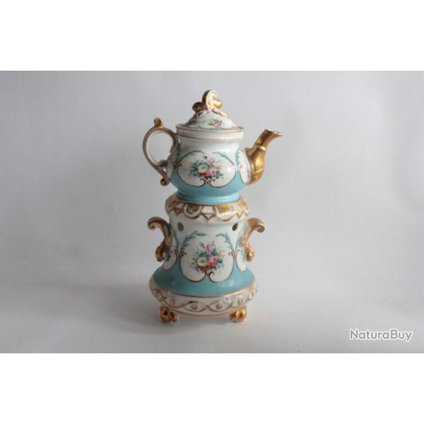 Tisani�re porcelaine de Paris XIXe si�cle