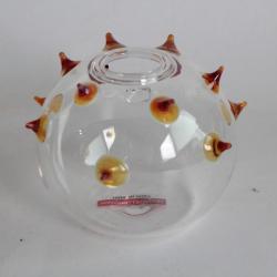 Petit Vase verre soufflé Massimo Lunardon Italie