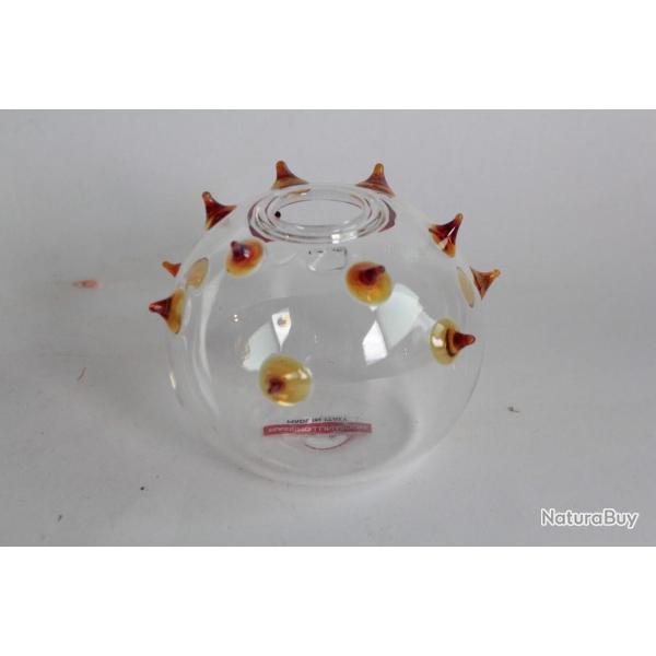 Petit Vase verre souffl� Massimo Lunardon Italie