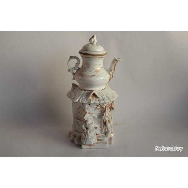 Tisani�re porcelaine XIXe si�cle