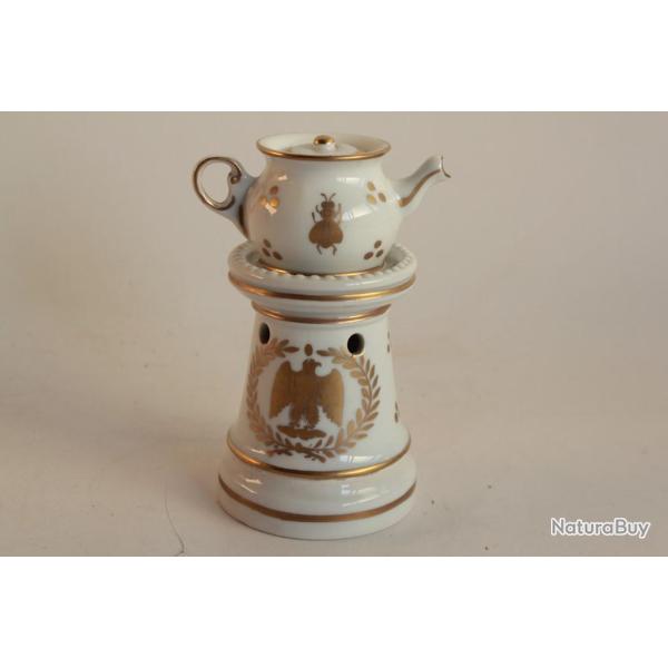 Tisani�re porcelaine de poup�e Napol�on Aigle imp�rial