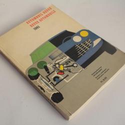 Revue Automobile Numéro Catalogue 1961