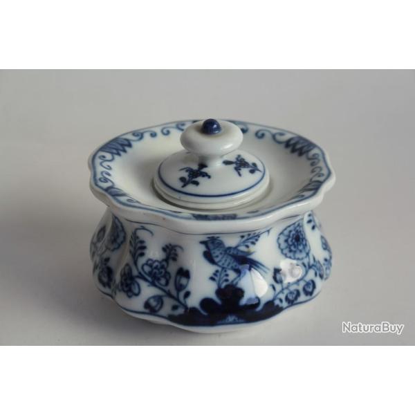 Encrier porcelaine Meissen Allemagne