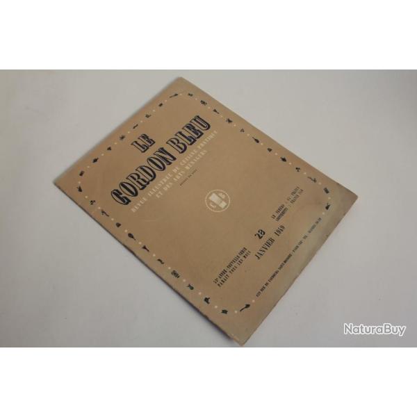 Le Cordon Bleu Revue illustr�e cuisine n�28 ann�e 1949