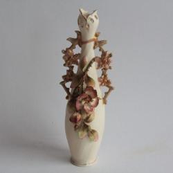 Petit vase soliflore porcelaine Rudolstadt Volkstedt Allemagne