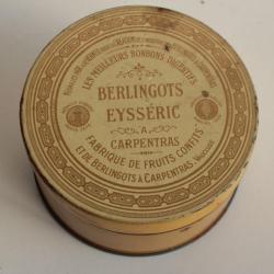 Boîte tôle Berlingots Eysséric Carpentras Vaucluse