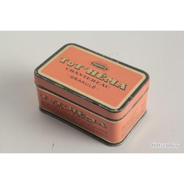 Bo�te m�dicaments t�le lithographi�e Tot'H�ma Chantereau