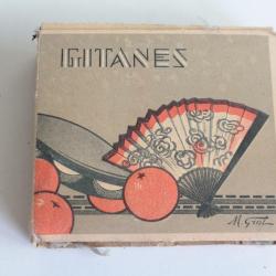 Boîtes à Cigarettes carton Gitanes M. Giot