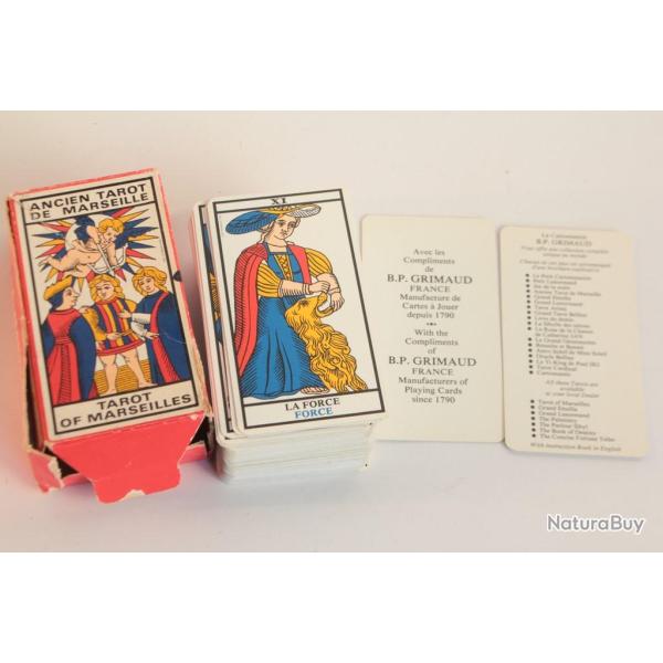 Ancien Tarot de Marseille B.P. Grimaud 1963