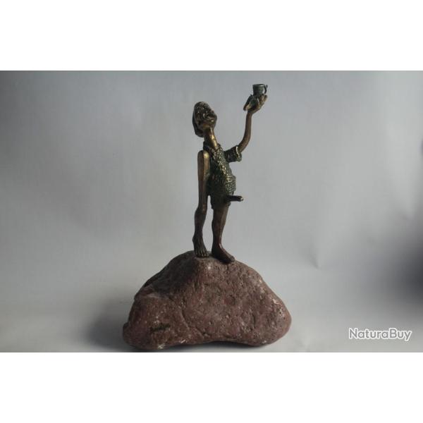 Sculpture bronze Anastas Konstantinov Mystical Expressionism