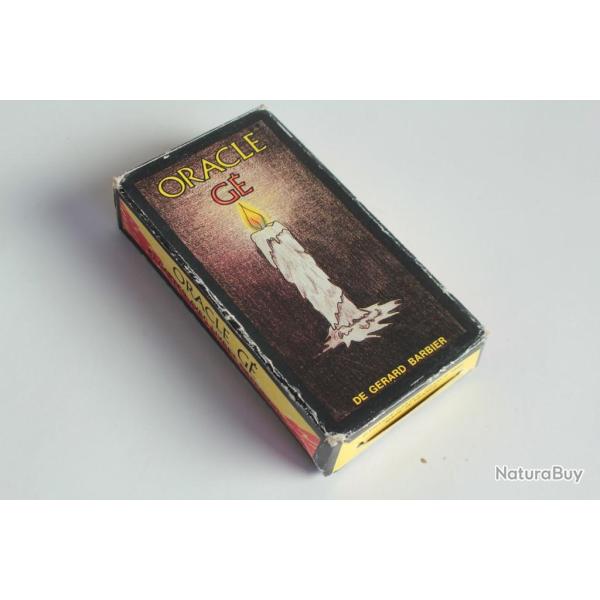 Jeu de cartes Oracle G� G�rard Barbier 1991 cartomancie