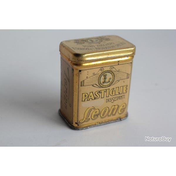 Bo�te m�dicaments t�le lithographi�e Pastiglie Leone Italie