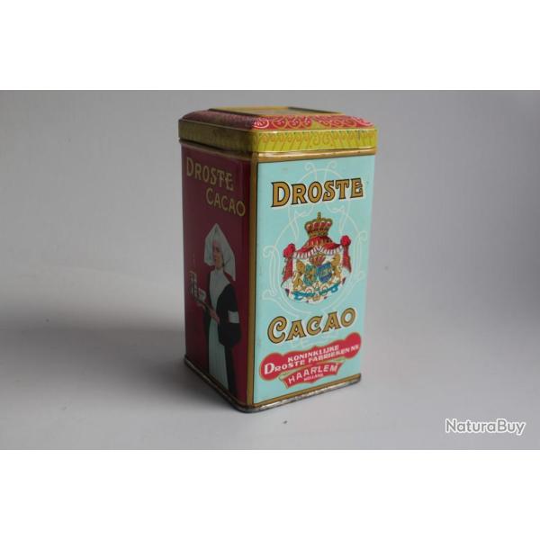 Bo�te chocolats t�le lithographi�e Cacao Droste