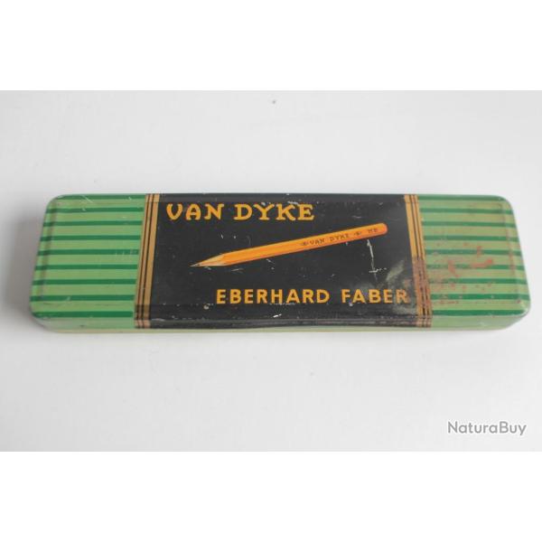 Bo�te t�le lithographi�e Crayons Van Dyke Eberhard Faber