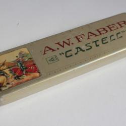 Boîte tôle lithographiée A.W. Faber Castell