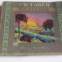 Boîte tôle lithographiée A.W. Faber Castell Polychromos