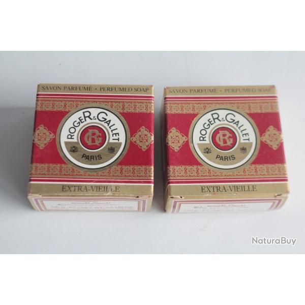 ROGER & GALLET 2 Savons parfum�s Extra-Vieille