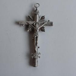 Croix pectorale argent XIXe si&egrave;cle