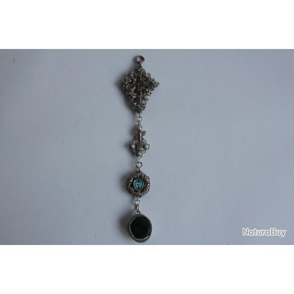 Ancienne Croix argent filigrane