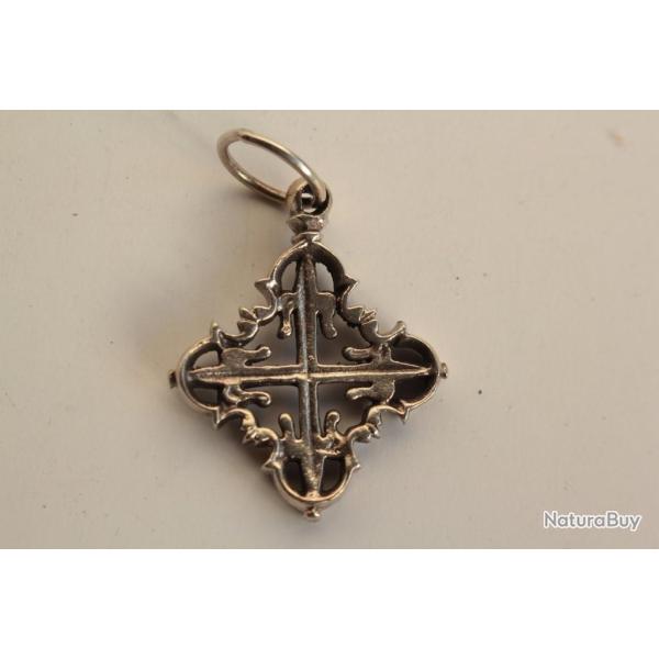 Ancienne Croix de Calatrava argent Majorque Espagne