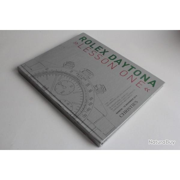 ROLEX Daytona Lesson one Catalogue vente Christie's  2013