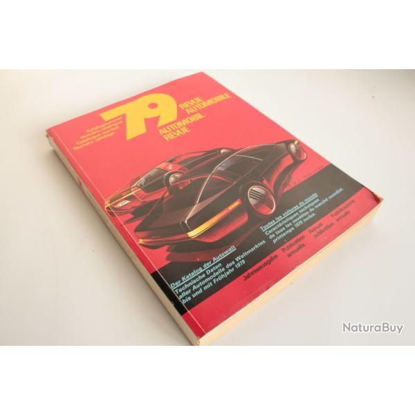 Revue Automobile Numro Catalogue 1979