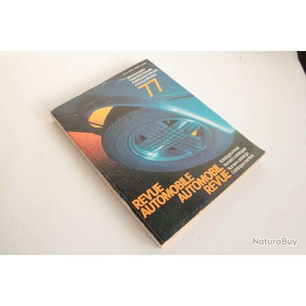 Revue Automobile Numro Catalogue 1977