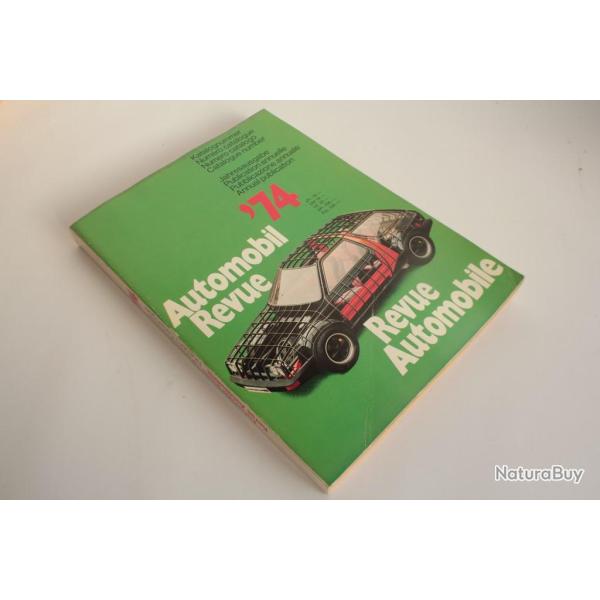 Revue Automobile Numro Catalogue 1974