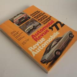 Revue Automobile Numéro Catalogue 1972