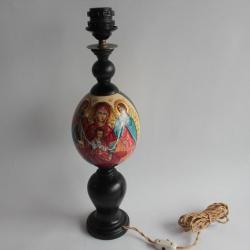 Pied de lampe oeuf d'autruche Icône Russe