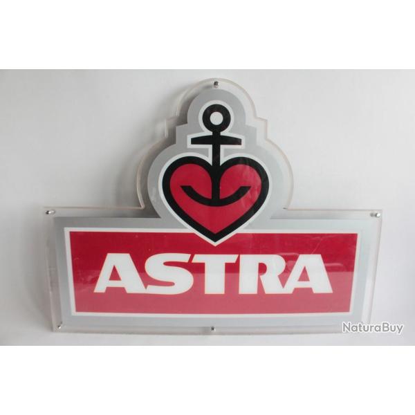 Enseigne publicitaire bi�re Astra n�on Pub